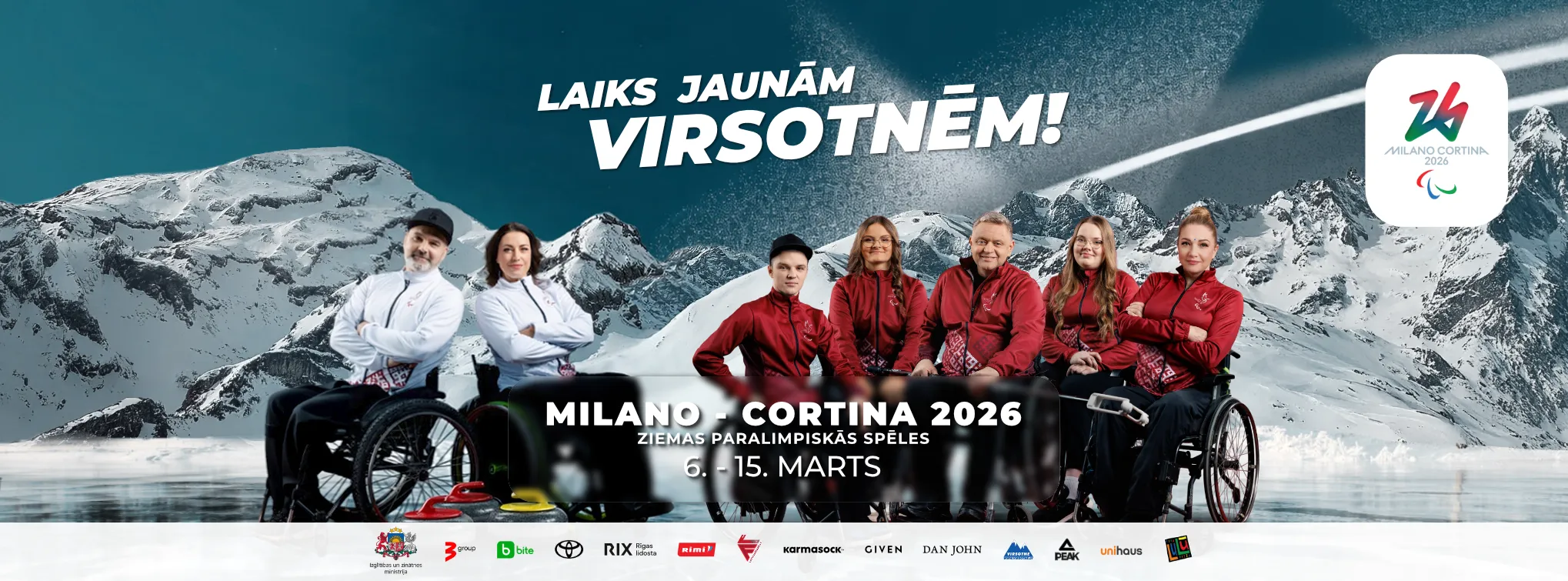 Milānas-Kortīnas 2026 ziemas paralimpiskās spēles